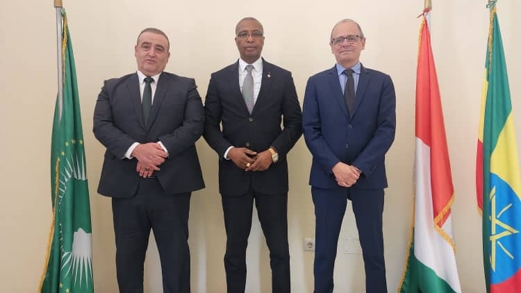 Audience diplomatique sur la participation à la réunion de Rome sur le terrorisme
