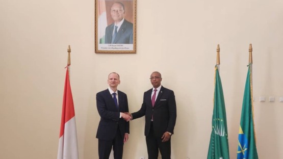 Audience avec l'Ambassadeur de Lettonie : coopération et paix en Afrique