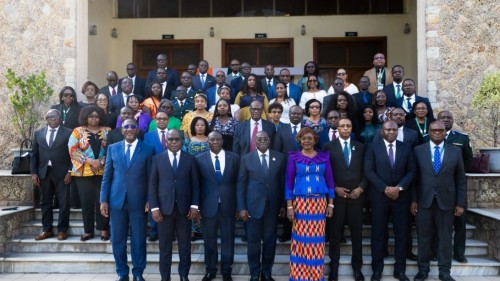 39e Sommet de l'UA : l'Ambassade reçoit la délégation conduite par le Vice-Président Tiémoko Meyliet Koné