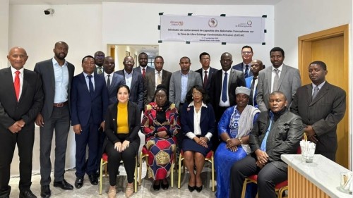 L'Ambassade participe à un séminaire sur la Zone de Libre-Échange Continentale Africaine (ZLECAf) organisé par l'OIF