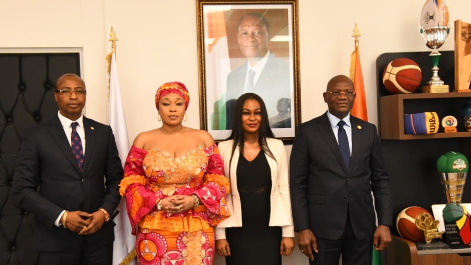 Le sport ivoirien à l'honneur : l'Ambassadeur rencontre le Ministre délégué au Sport