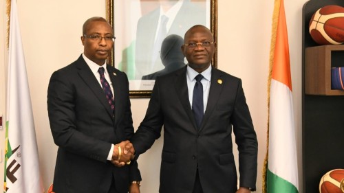 Le sport ivoirien à l'honneur : l'Ambassadeur rencontre le Ministre délégué au Sport