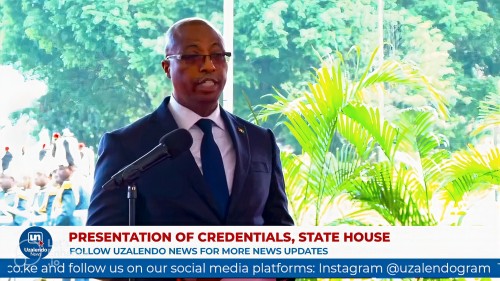 S.E.M. Ennio Maes présente ses lettres de créance au Président kényan William Ruto