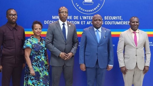 Mission d'évaluation humanitaire de l'UA en RDC dirigée par l'Ambassadeur Ennio MAES