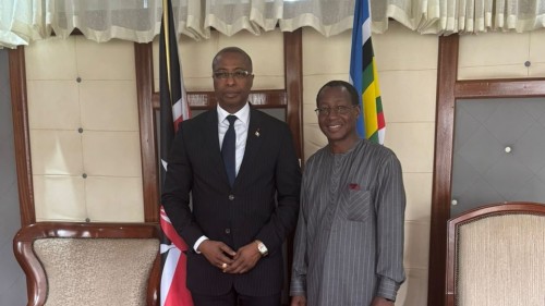 L'Ambassadeur reçu en audience par le Directeur Général des Affaires Politiques du Kenya