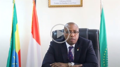 L'Ambassadeur, Président du Conseil de Paix et de Sécurité, présente le programme du CPS