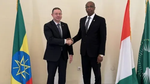L'Ambassadeur ivoirien reçoit son homologue azerbaïdjanais dans le cadre de la COP 29