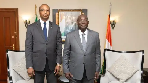 Audience avec le Vice-Président ivoirien en marge du 38e Sommet de l'UA