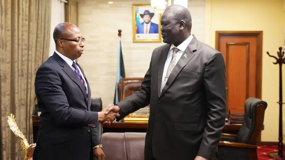 SEM MAES présente ses lettres de créance au Ministre des Affaires Étrangères du Soudan du Sud
