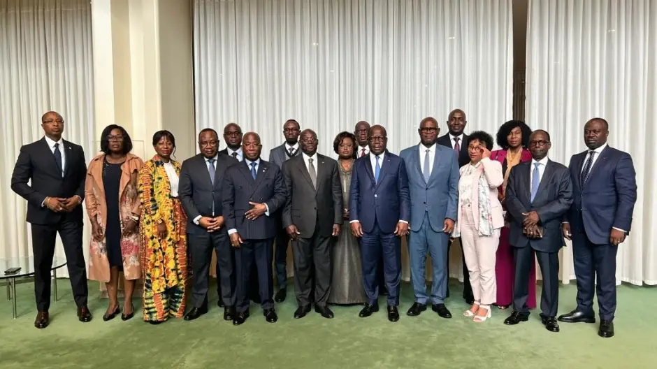 La délégation ivoirienne, conduite par le Vice-Président KONÉ, à la 79e Assemblée Générale des UN