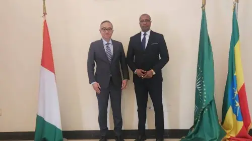 Présidence du CPS : L’Ambassadeur échange avec l’Envoyé spécial de l’ONU pour la Corne de l’Afrique