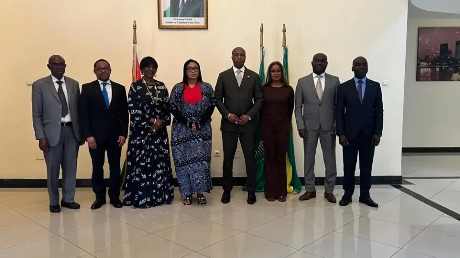 Le Chef de Mission félicite les femmes d'affaires ivoiriennes pour leur participation à Africa Celebrates