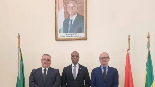 Audience diplomatique sur la participation à la réunion de Rome sur le terrorisme