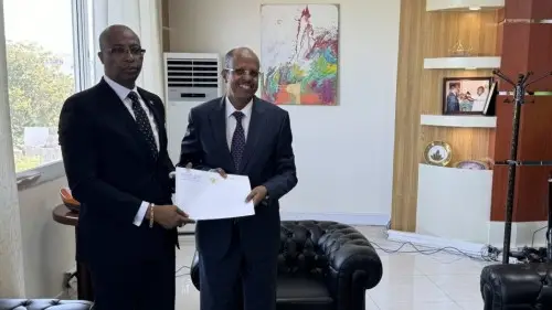 L'Ambassadeur présente ses Lettres de Créance au Ministre des Affaires Étrangères de Djibouti