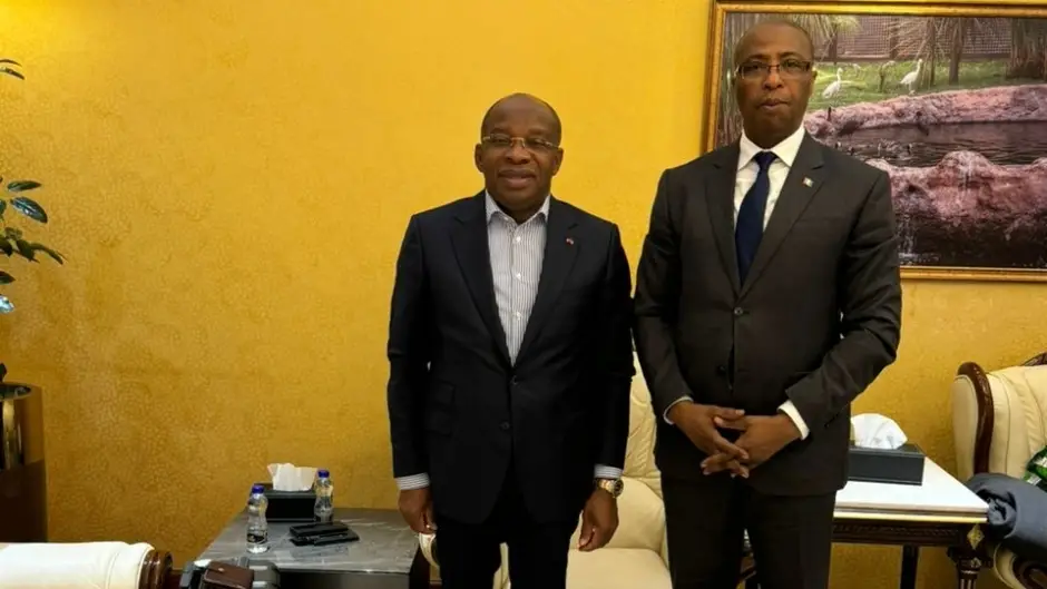 L'Ambassadeur ivoirien accueille le Ministre du Tourisme à l'aéroport d'Addis-Abeba